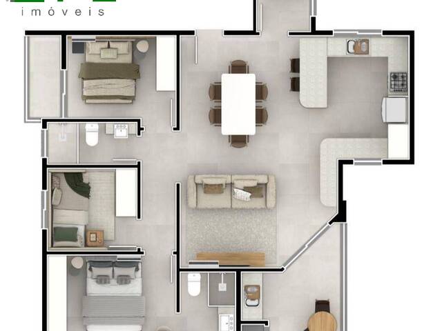 Apartamento para Venda em Itapoá - 4