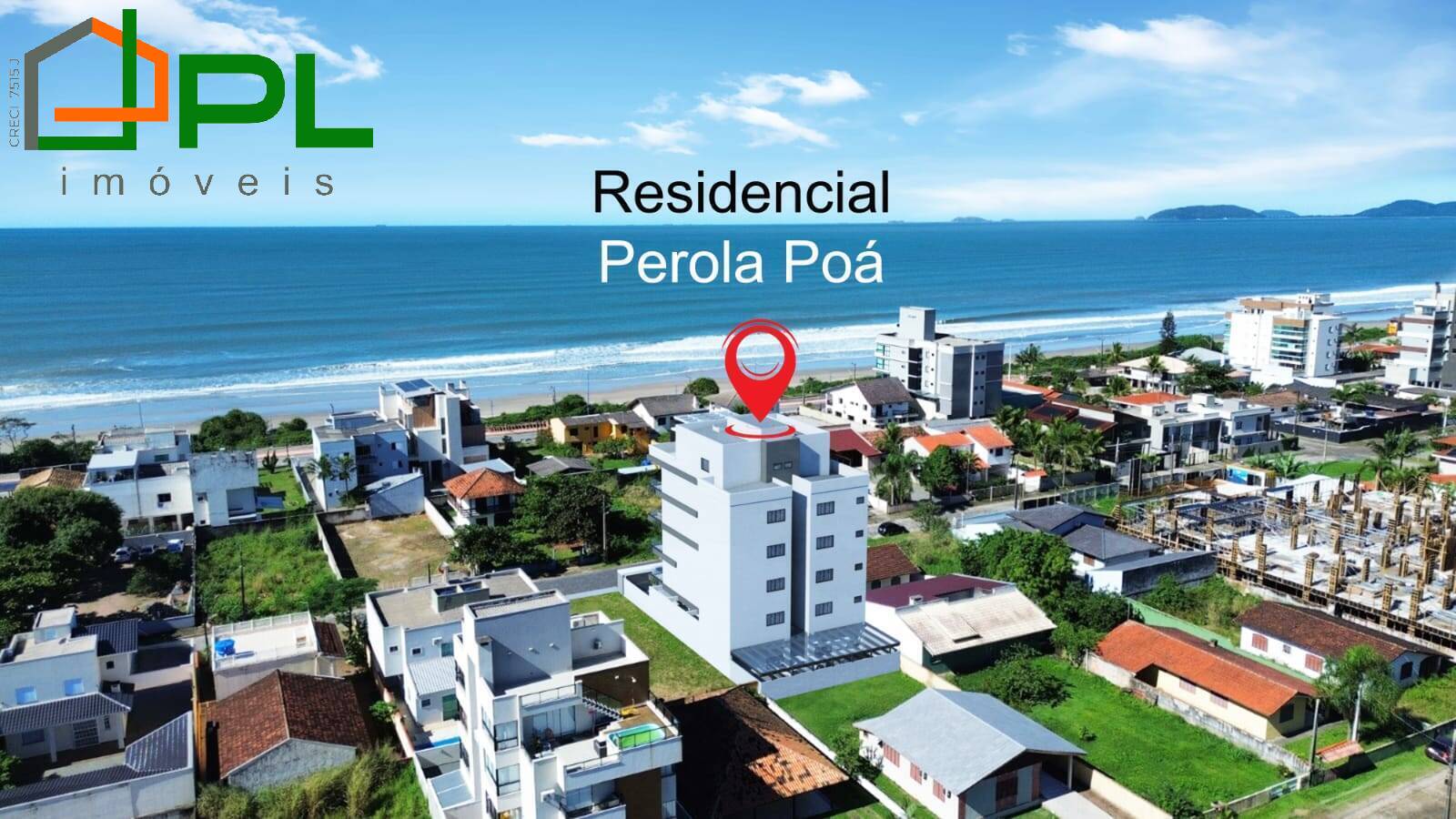 APARTAMENTO PÉROLA POÁ - JARDIM PÉROLA ATLÂTICO - ITAPOÁ SC