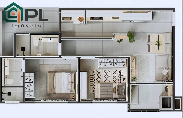 Apartamento, 2 quartos - Foto 29